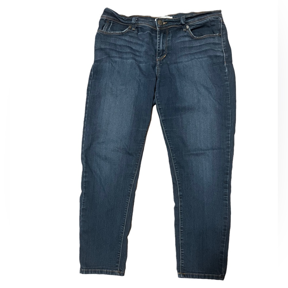 Free People dark wash skinny jeans Made in the USA